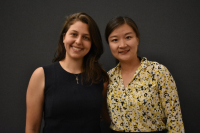 Meredith Persico (left) and Yiliang Cheng (right)